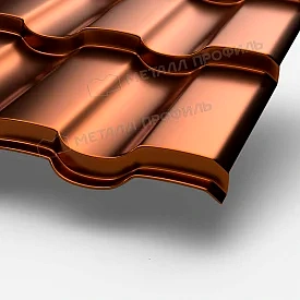 Металлочерепица Монтекристо 0.5 Agneta Copper — купить в Ишиме
