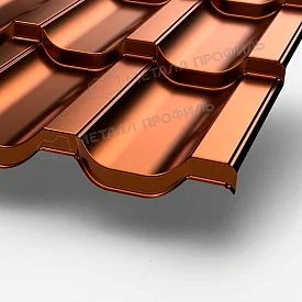 Металлочерепица Трамонтана 0.5 Agneta Copper — купить в Ишиме